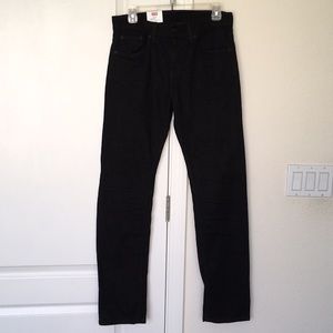 Levi’s black 513 slim jeans